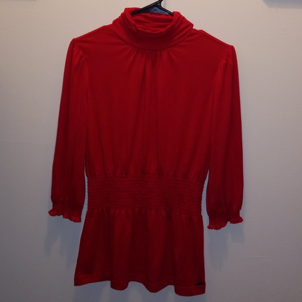 Candies womens turtle neck top